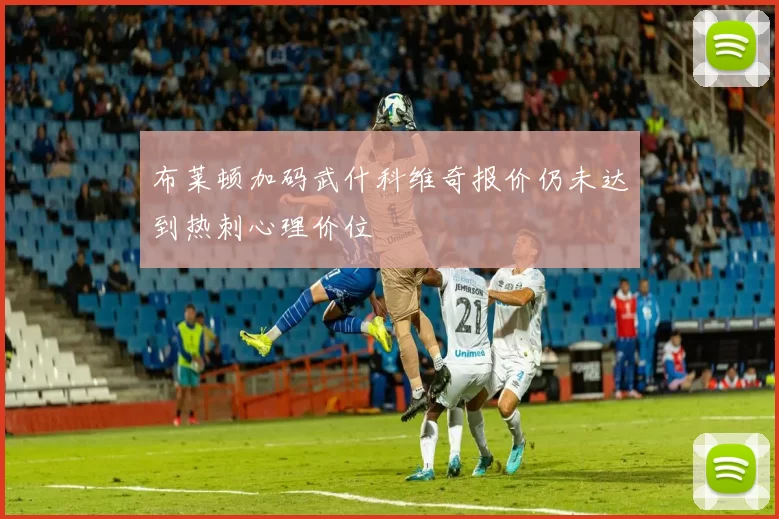 布莱顿加码武什科维奇报价仍未达到热刺心理价位